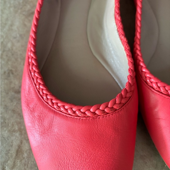 Chloe leather ballet flats coral size 41 - Picture 6 of 6